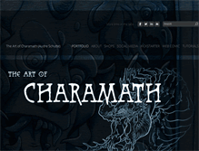 Tablet Screenshot of charamath.com